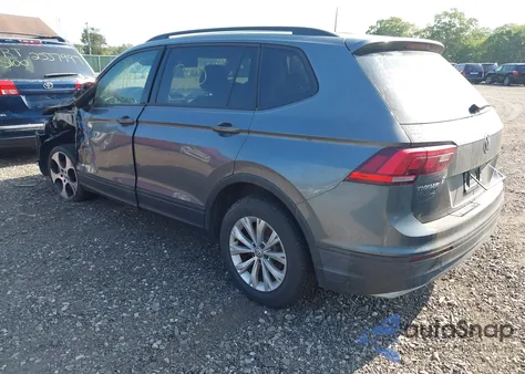 2019 Volkswagen Tiguan 2.0T S z USA, uszkodzony, nr VIN 3VV0B7AX7KM077173